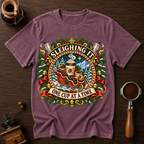 Sleighing It One Cup At A Time Dyed T-shirt