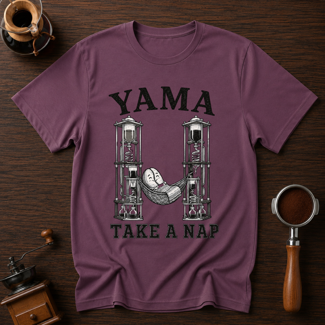 YAMA Take a Nap Dyed T-shirt