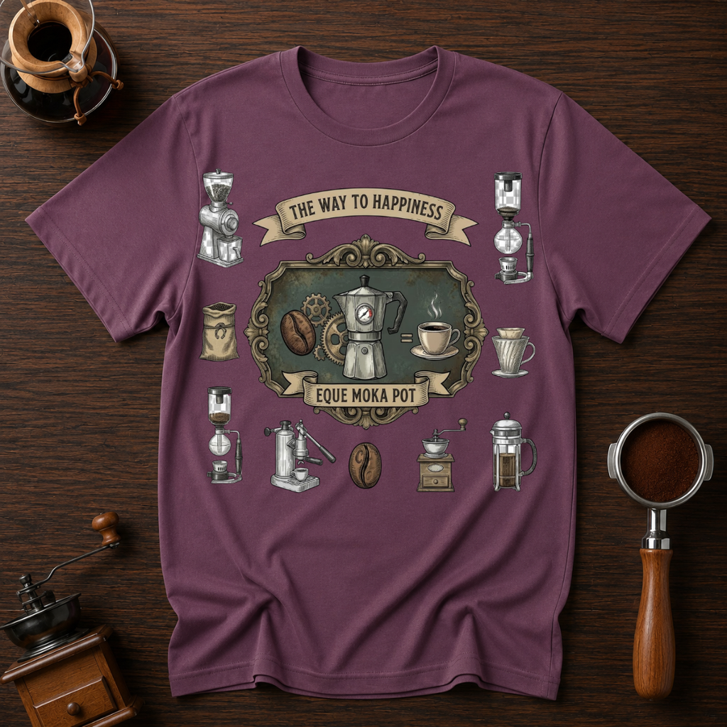 The Way to Happiness Dyed T-shirt