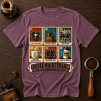 Coffee Maintenance Department Dyed T-shirt