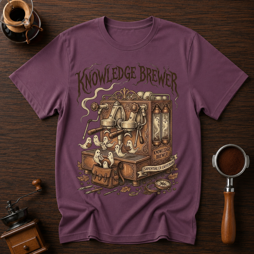 Knowledge Brewer Dyed T-shirt