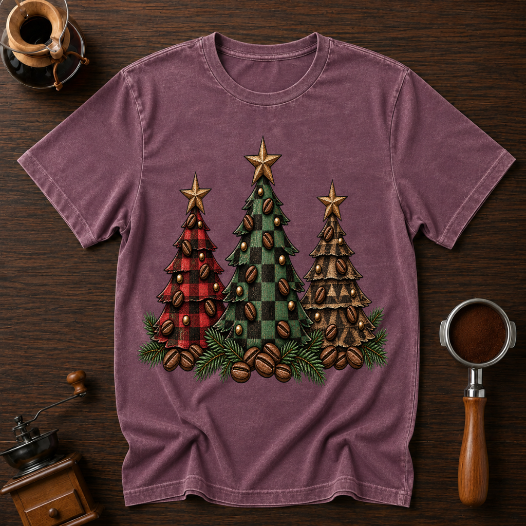 Bean Christmas Tree Dyed T-shirt
