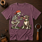 Coffee With My Pittie Dyed T-shirt