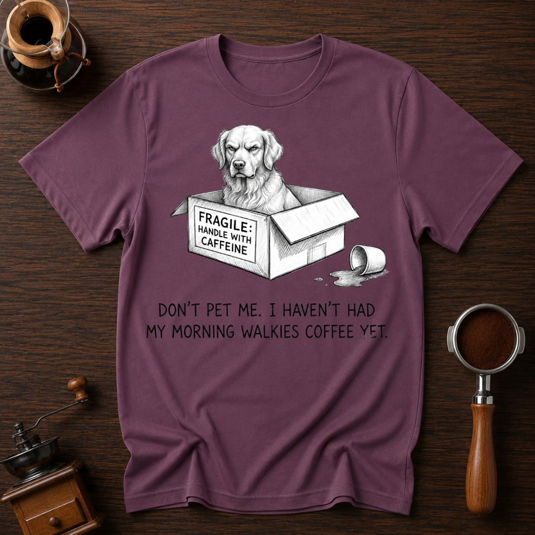 Coffee Walkies First Dyed T-shirt