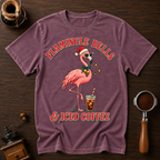 Flamingo Bells & Iced Coffee Dyed T-shirt