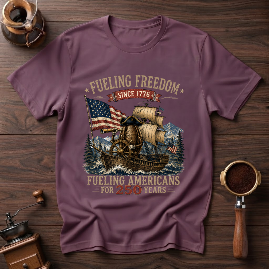 Journey to 250 Years of Freedom Dyed T-shirt