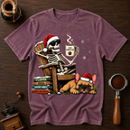 Christmas Coffee With My Bestie Dyed T-shirt