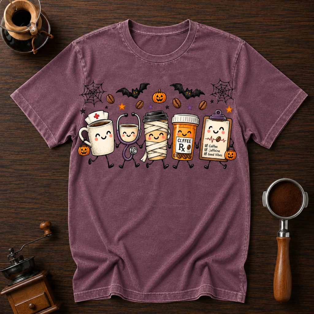 Coffee Rounds Dyed T-shirt