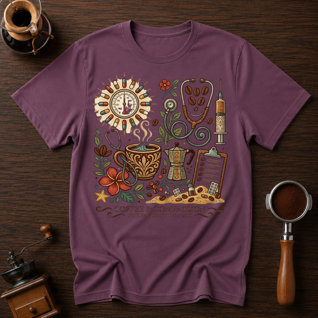 Coffee & Compassion Dyed T-shirt