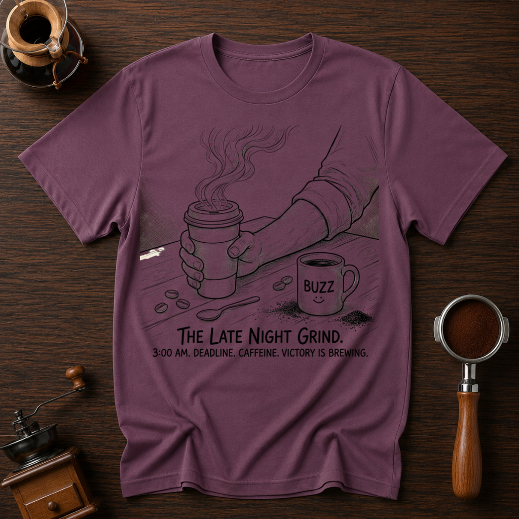 The Late-Night Grind Dyed T-shirt