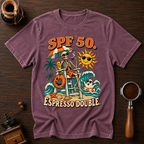 SPF 50 Espresso Double Dyed T-shirt