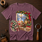 Coffee On Christmas Morning Dyed T-shirt