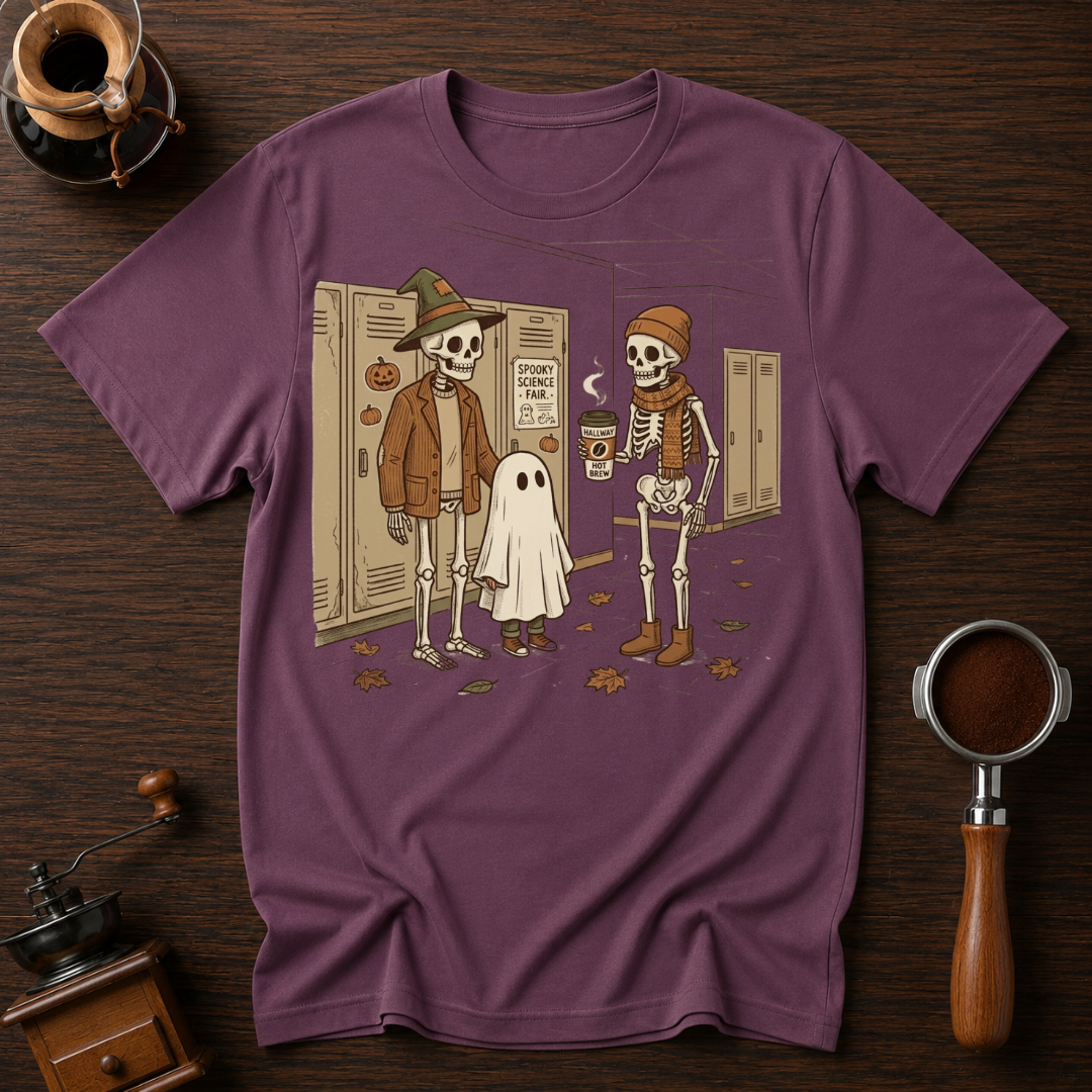 Spooky Science Fair Dyed T-shirt