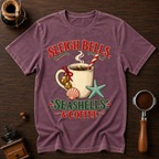 Sleigh Bells Seashells & Coffee Dyed T-shirt