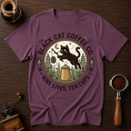 Black Cat Coffee Dyed T-shirt