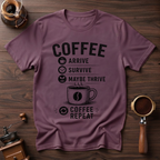 Arrive Thrive Survive Repeat Dyed T-Shirt