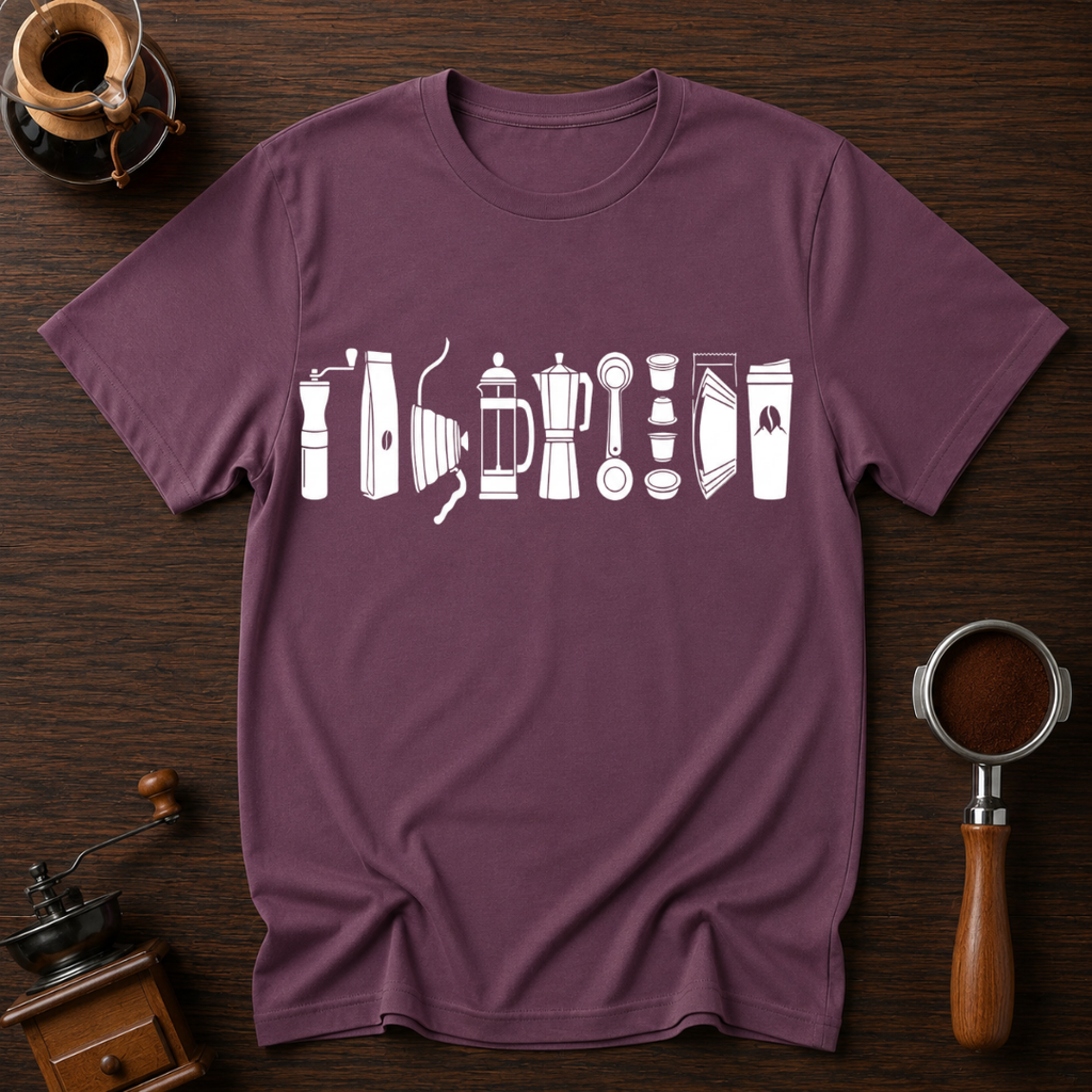 Coffee Essentials Dyed T-shirt