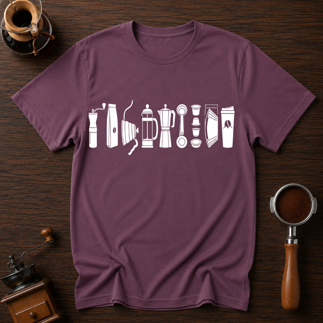 Coffee Essentials Dyed T-shirt
