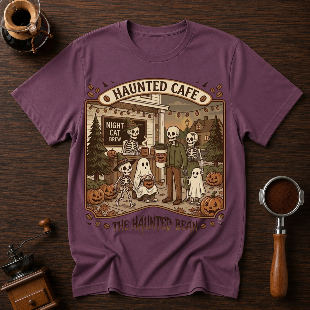 The Haunted Bean Cafe Dyed T-shirt