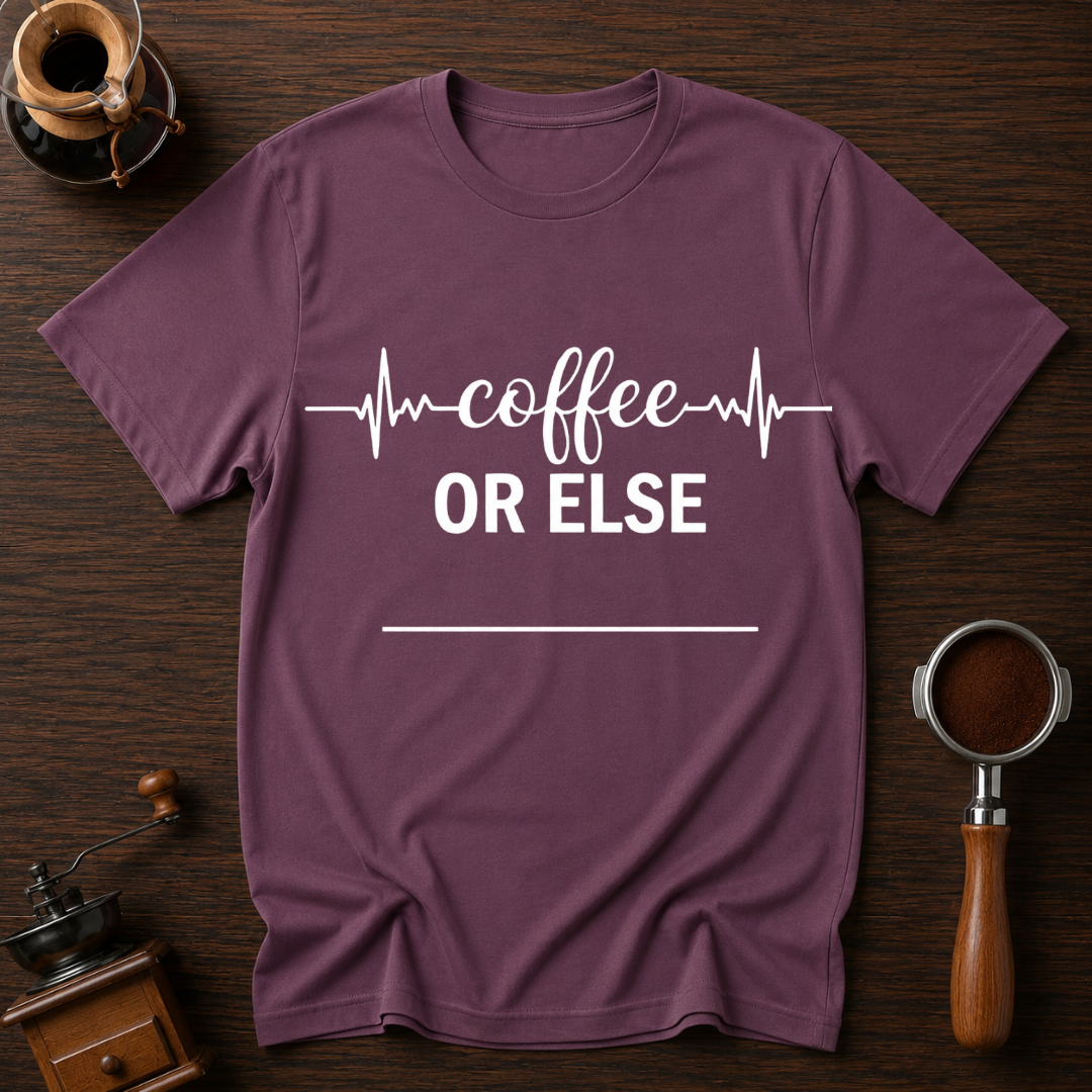 Coffee or ELSE Dyed T-shirt