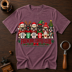 Frenchie Coffee Club Dyed T-shirt