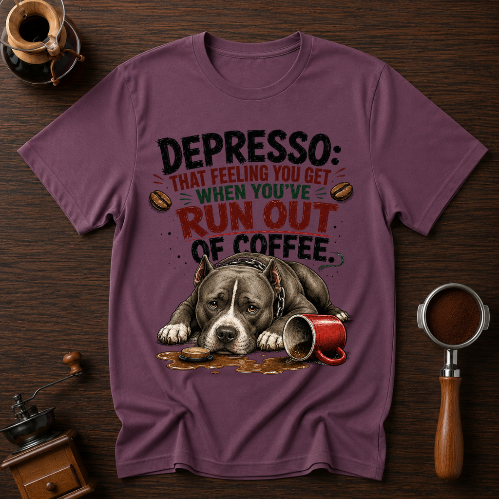 Depressed Pittie Dyed T-shirt