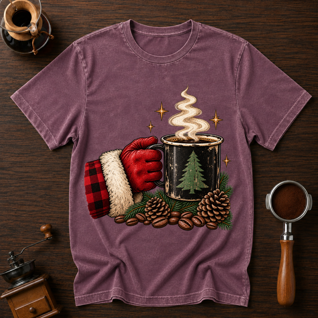 Santa's Serious Break Dyed T-shirt
