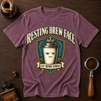 Resting Brew Face Est Before Sunrise Dyed T-shirt