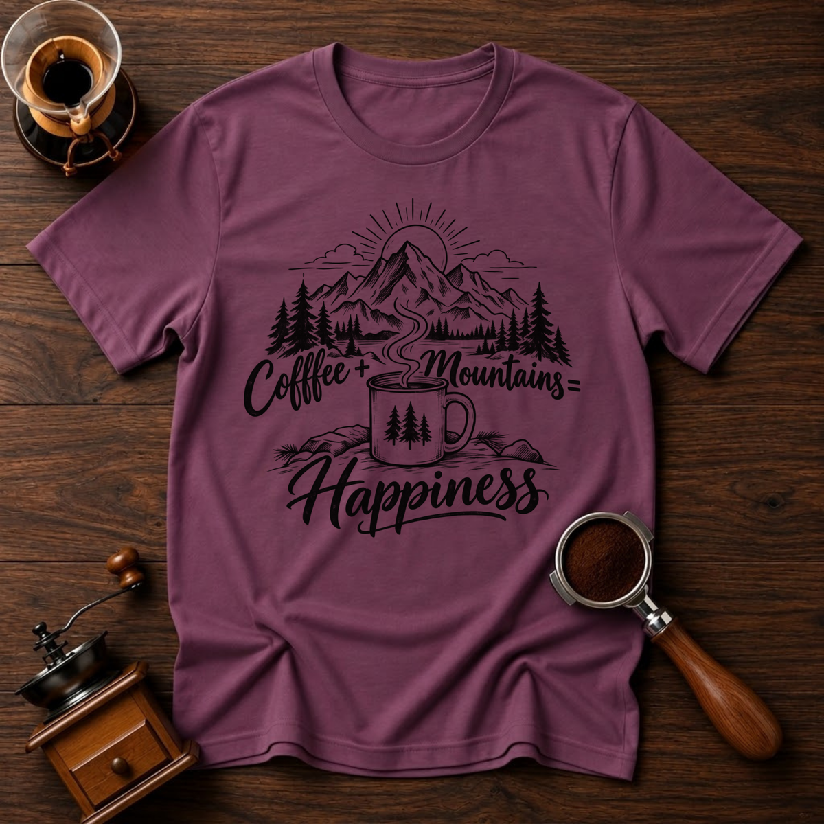 Coffee + Mountains = Happiness