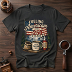 Strong Coffee Strong Country Dyed T-shirt