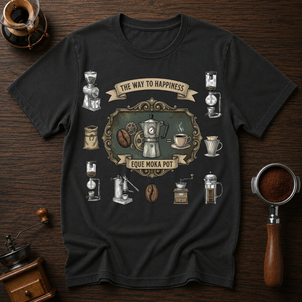 The Way to Happiness Dyed T-shirt