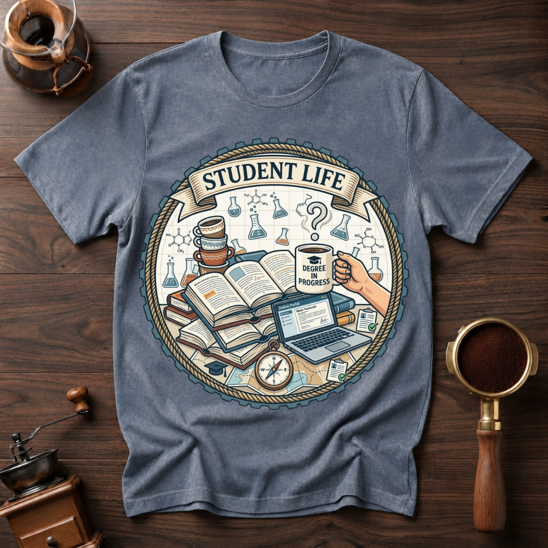 Student Life Dyed T-shirt