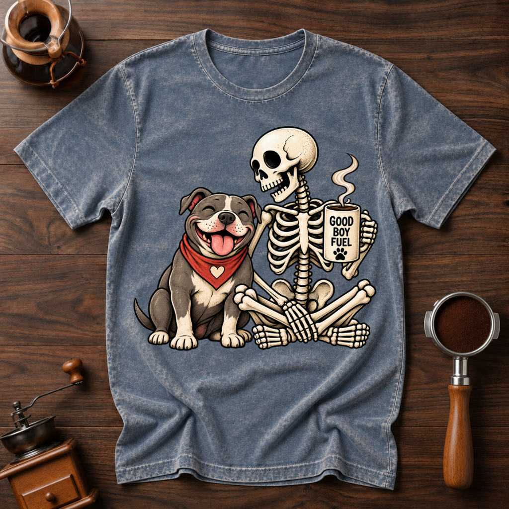 Pittie Fuel Dyed T-shirt