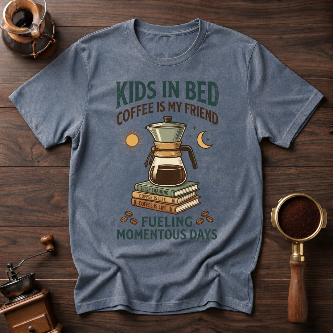 Coffee is my Friend Dyed T-shirt