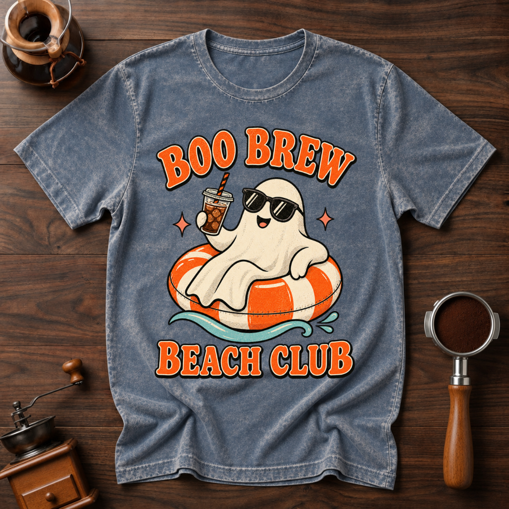 Boo Brew Beach Club Dyed T-shirt