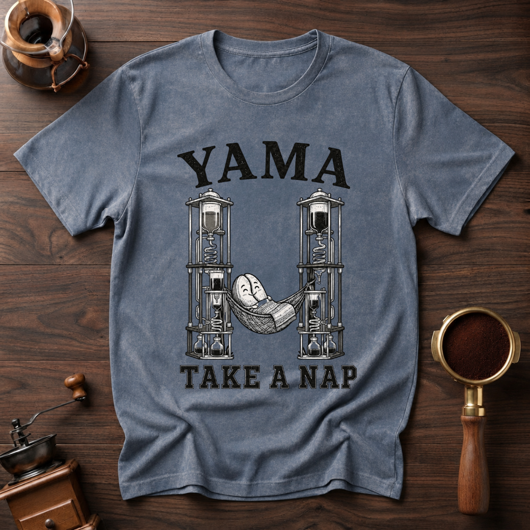 YAMA Take a Nap Dyed T-shirt