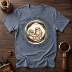 Start. Pour. Sip. Dread. Dyed T-shirt