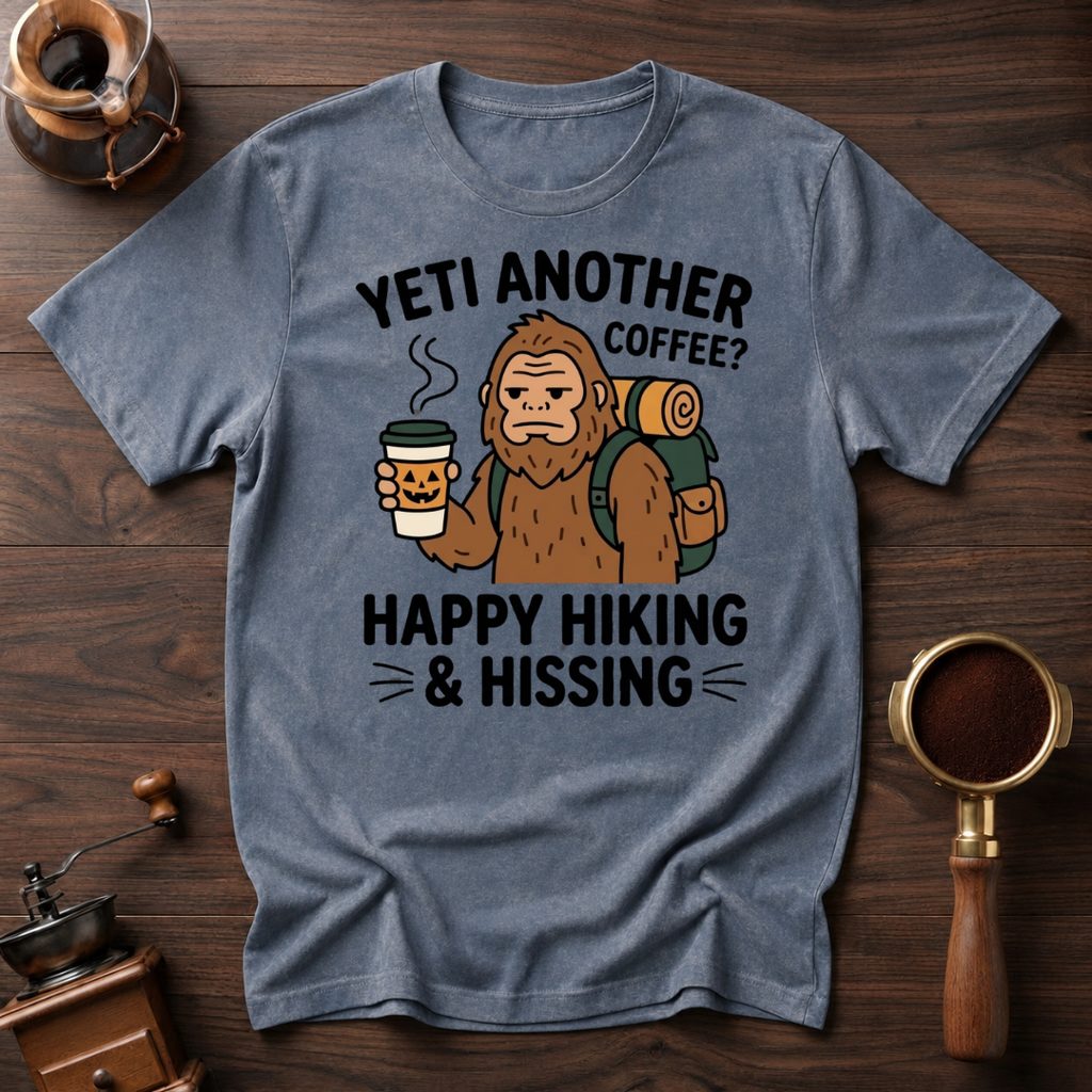 Yeti Another Coffee Dyed T-shirt