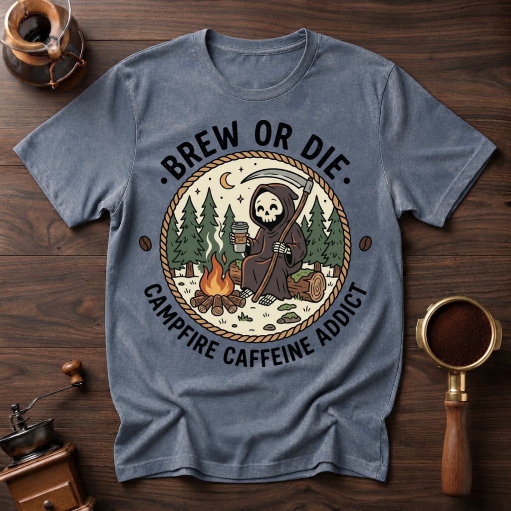 Brew or Die Dyed T-shirt