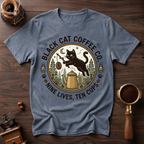 Black Cat Coffee Dyed T-shirt