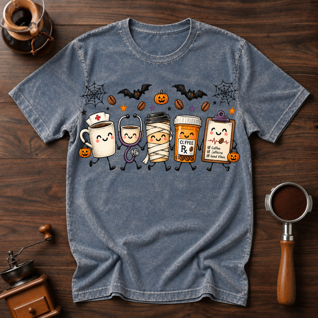 Coffee Rounds Dyed T-shirt