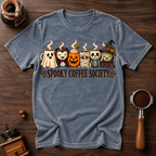 Spooky Coffee Society Dyed T-shirt