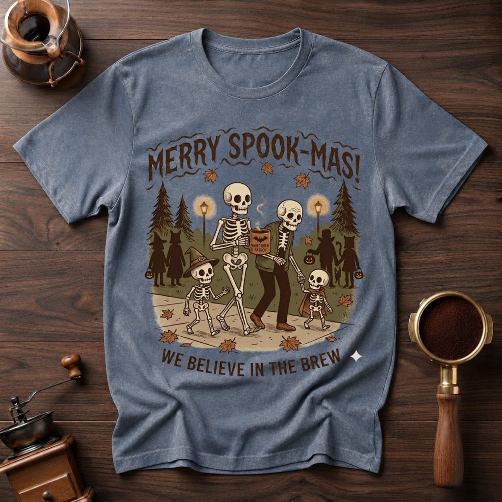 Merry Spook-Mas Dyed T-shirt
