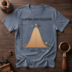 Optimal Brew Caculator Dyed T-shirt