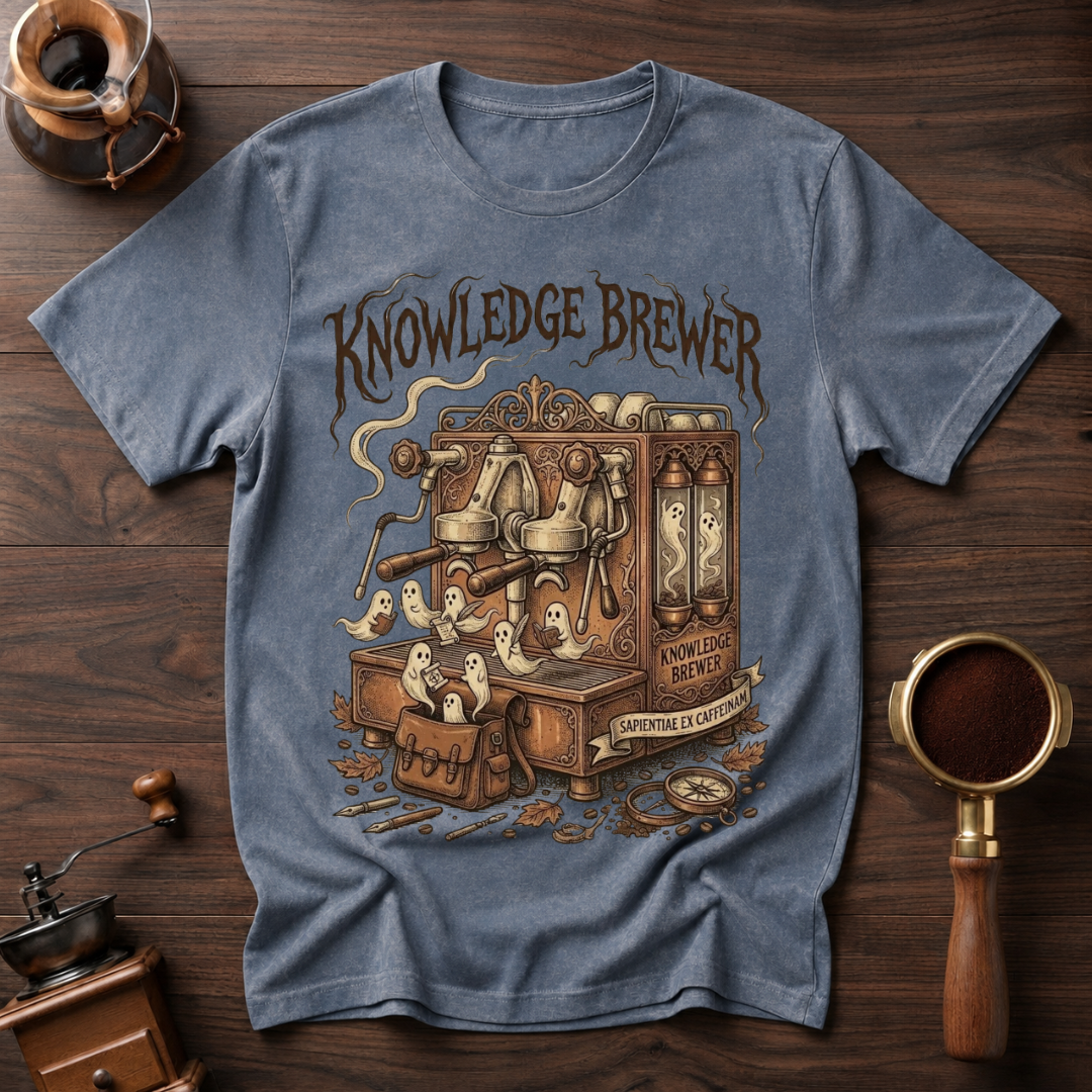 Knowledge Brewer Dyed T-shirt