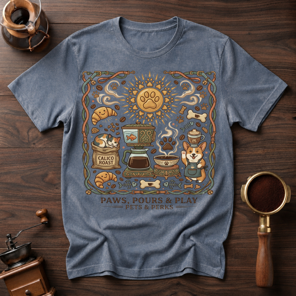 Pets & Perks Dyed T-shirt