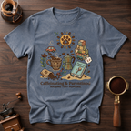 Caffeinating and Parentlng Dyed T-shirt