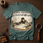 Degree Loading Fueled by Coffee Dyed T-shirt