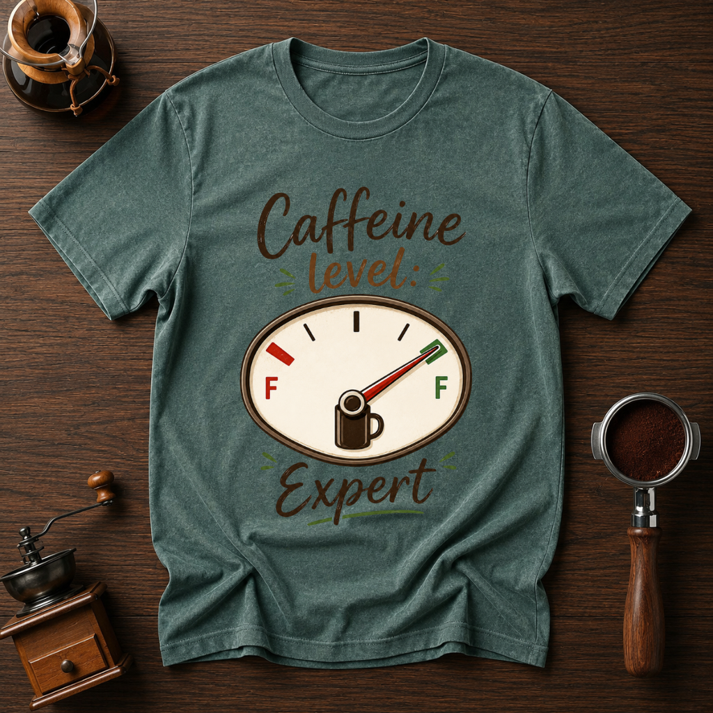 Coffee: Because Kids Don't Have Off Switches Dyed T-shirt