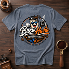 Brew HaHa Double Sided Logo Dyed T-shirt